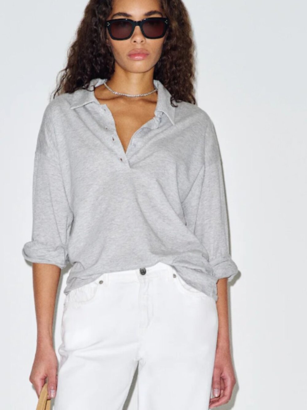 BRAND NEW Mellen Polo Knit Top